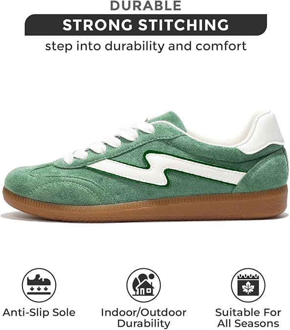 Project Cloud Sneakers for Women - Lace-Up Shoes for Women Trendy Women Sneakers with Memory Foam Insole Women's Fashion Sneakers Non-Slip Womens Shoes (Irita)